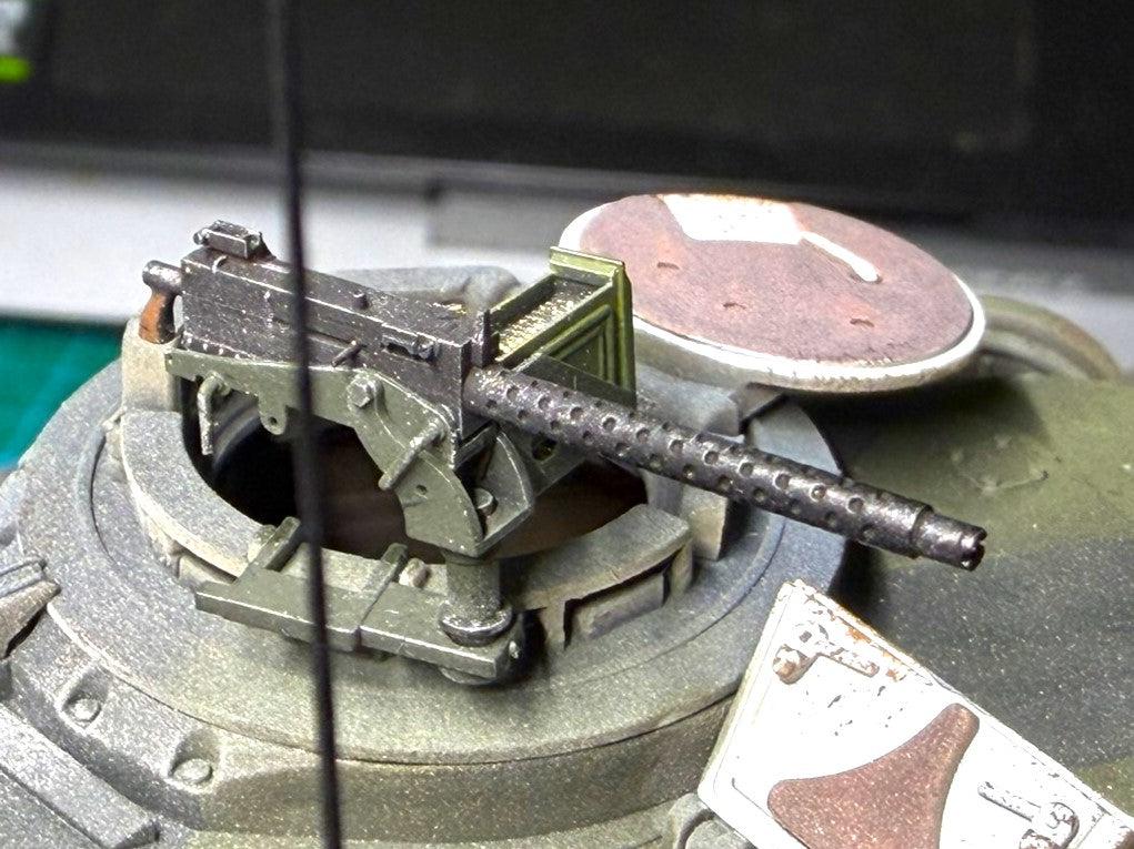 1:35 Allied tank machine guns, M1919, L37A1, L3A1, M2, DShK, NSV, autocannons
