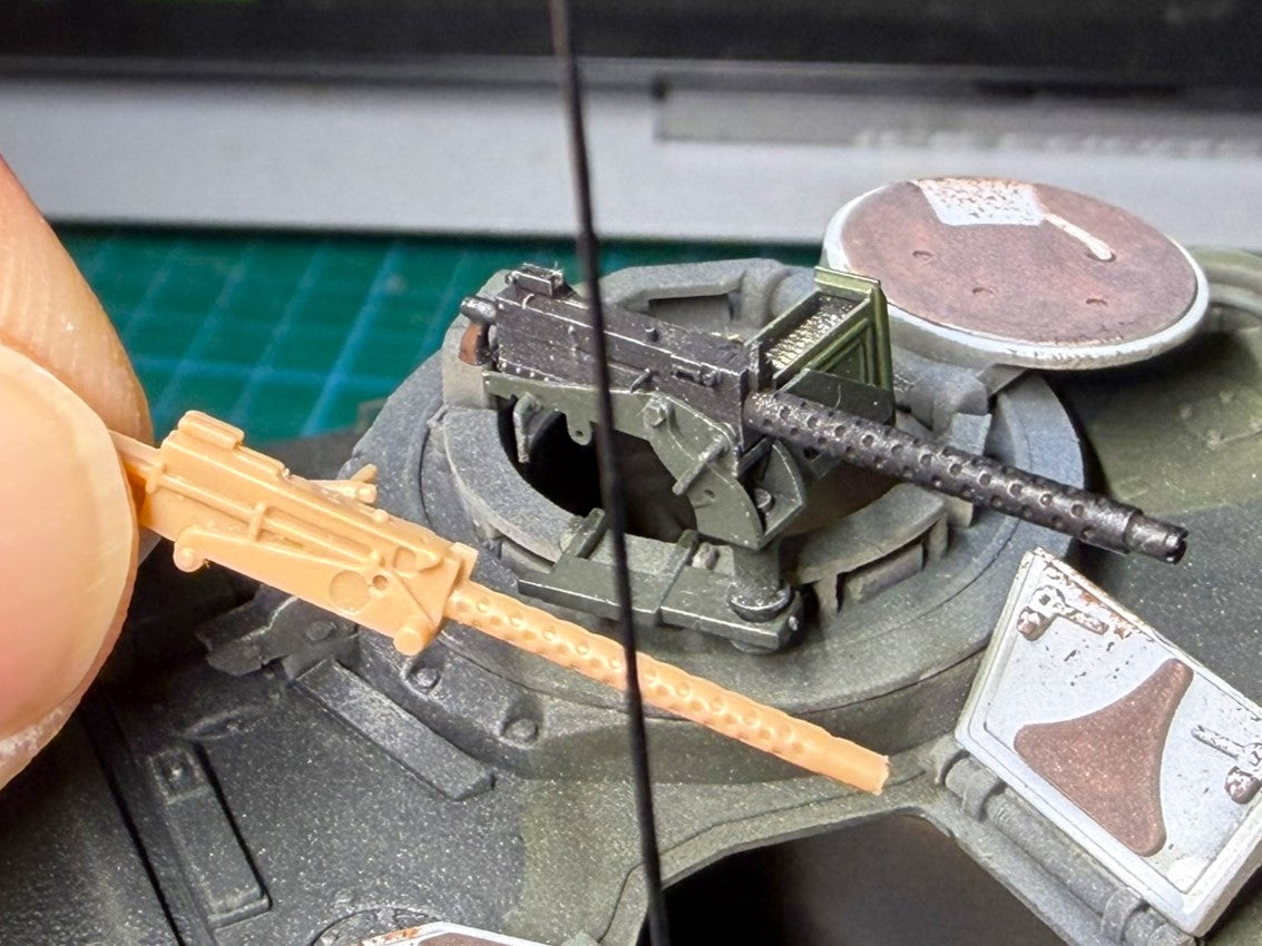 1:35 Allied tank machine guns, M1919, L37A1, L3A1, M2, DShK, NSV, autocannons
