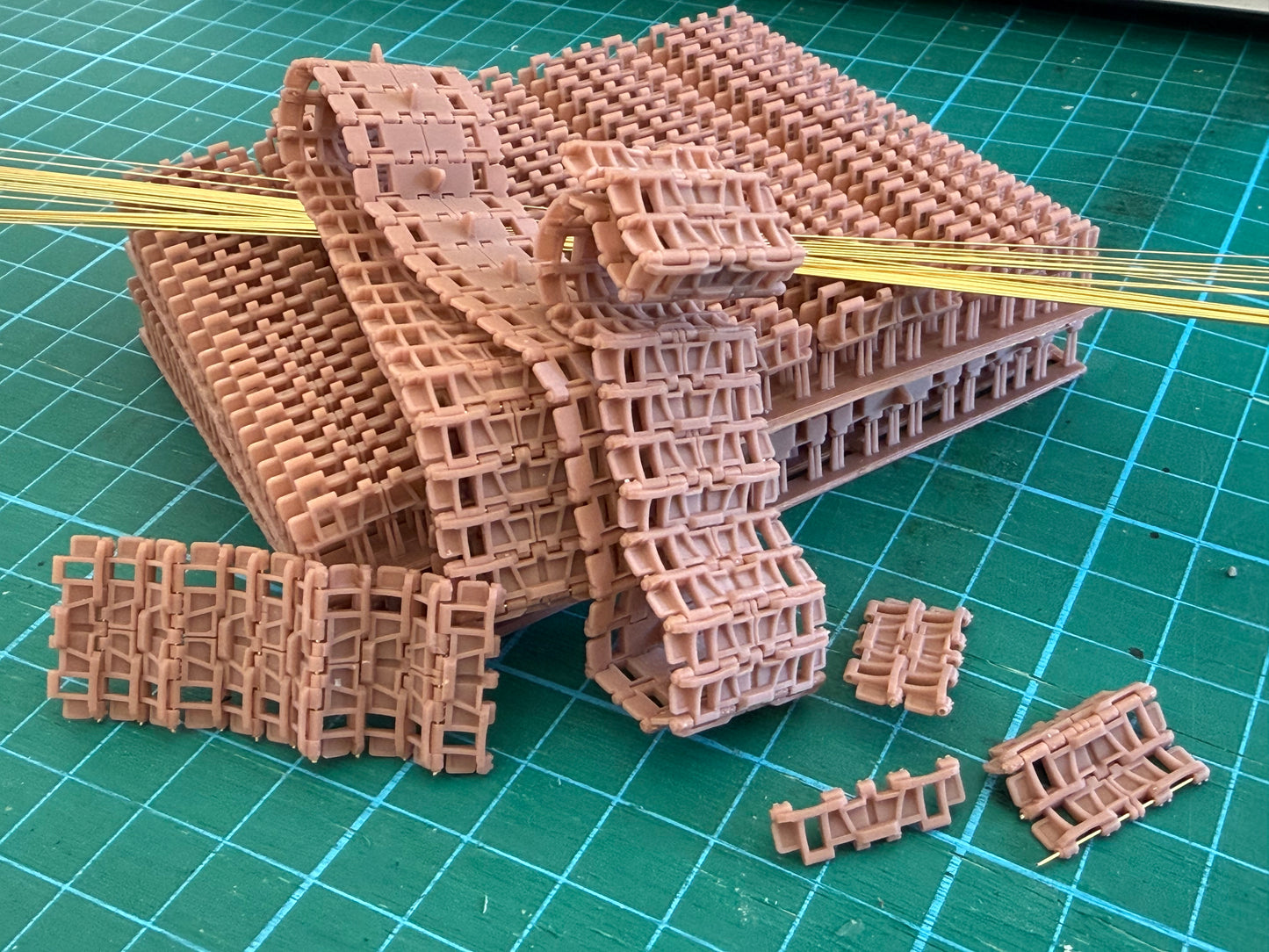 1:35 Russian heavy tank workable tracks, KV1, IS3, IS2, KV85, IS1, 3D printed