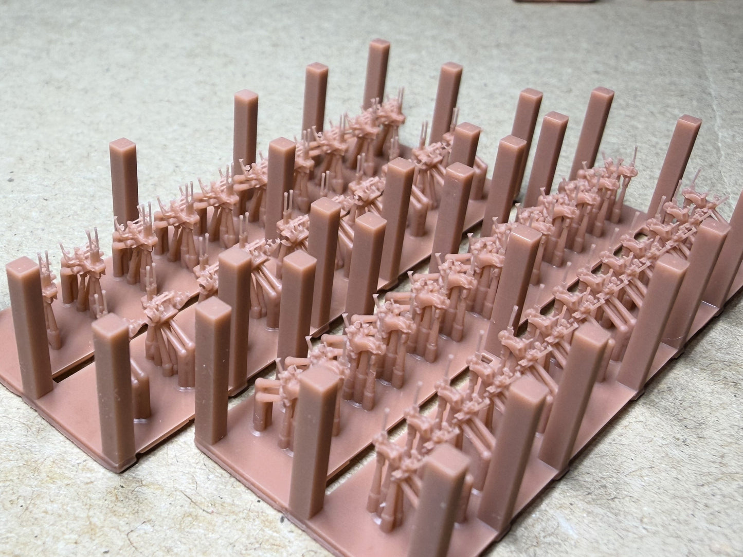 Italian navy light AA guns, 20mm, 37mm, Breda AA guns, 20mm L65, 37mm L54, 3D printed kits Regia Marina