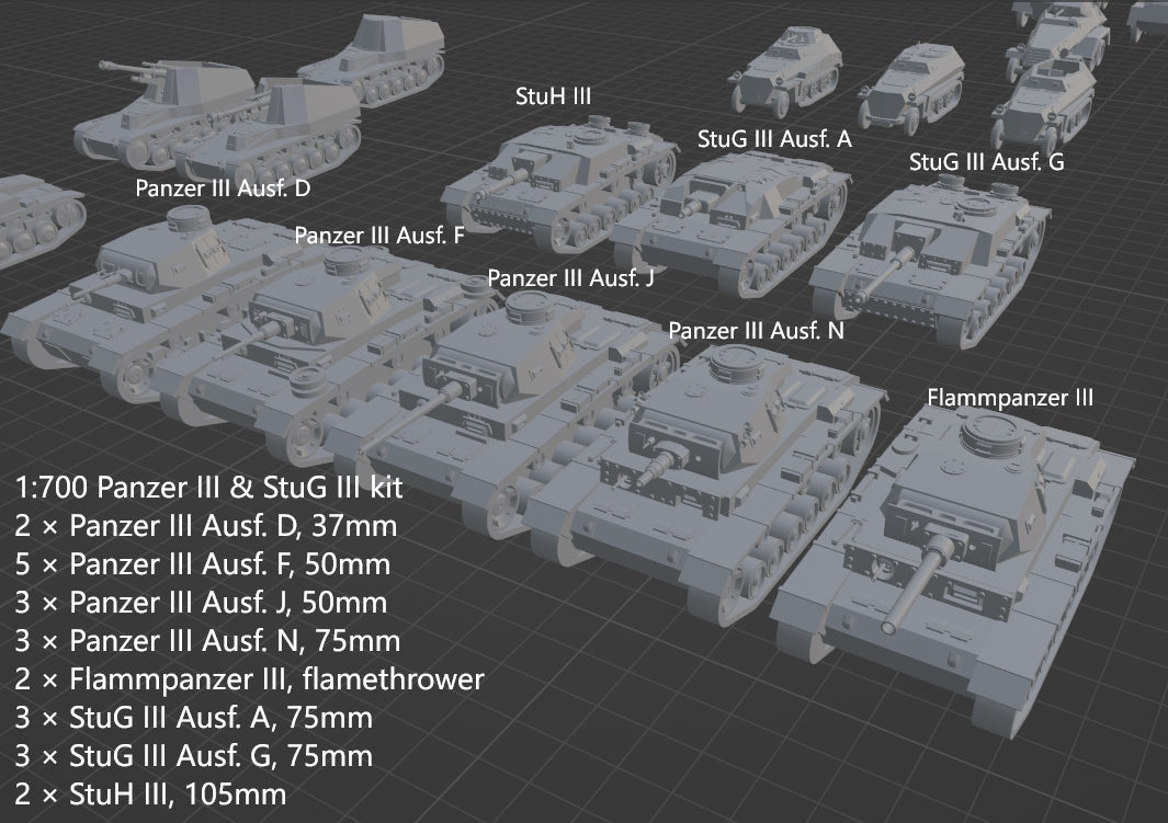 1:700, 1:350 German medium tanks, Panzer III, Panzer IV, Panzer V, Panther tank, Stug III, assault gun, Jagdpanther, diorama, wwii german tanks