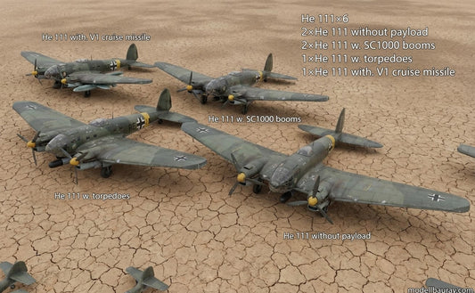 1:700 Luftwaffe plane model, German Plane model, Luftwaffe, Bf109, Fw190, Ju87, Ju52, Bf110, Me262, He111, fighter, bomber, dive bomber