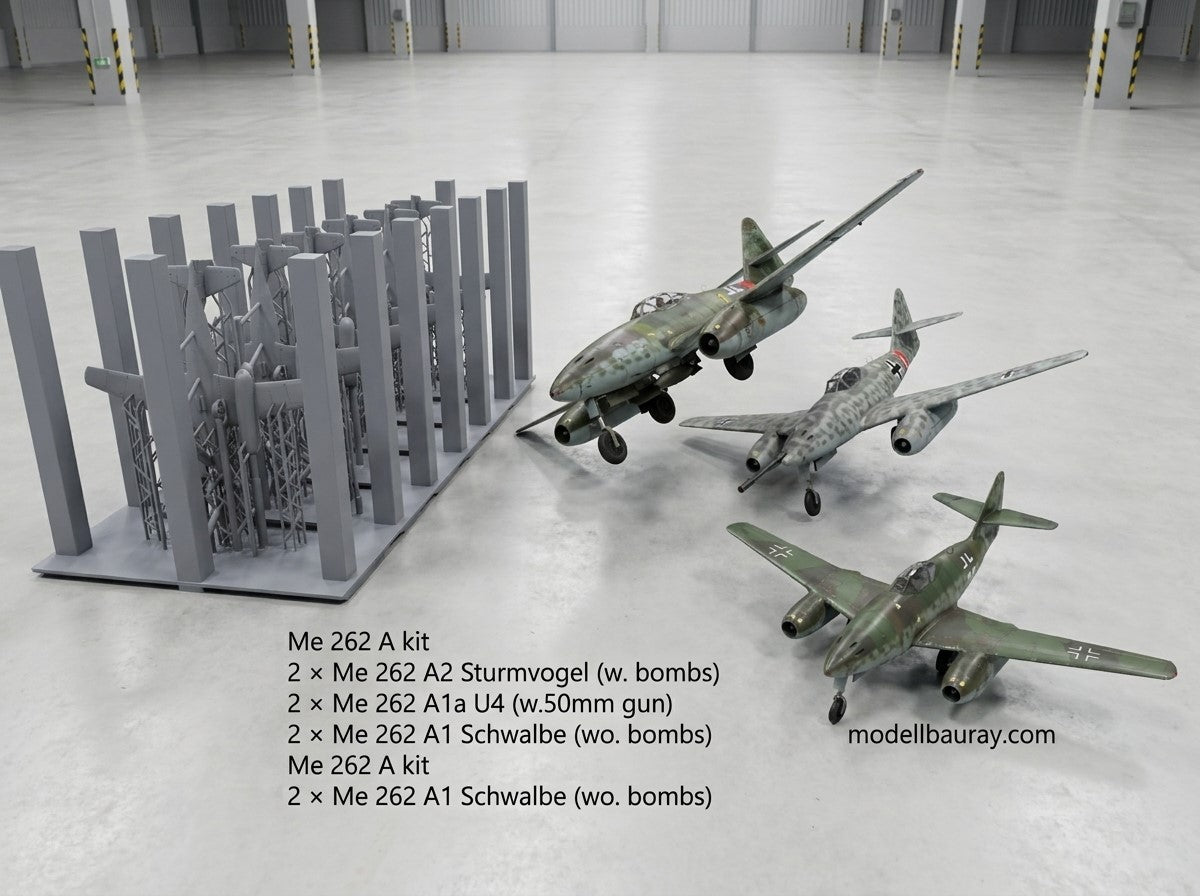 1:700 Luftwaffe plane model, German Plane model, Luftwaffe, Bf109, Fw190, Ju87, Ju52, Bf110, Me262, He111, fighter, bomber, dive bomber