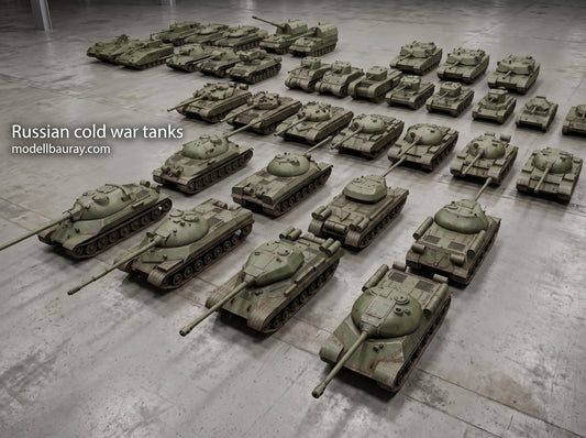 1:700 1:350 Russian postwar tanks and vehicles, cold war, T54, T55, T62, T72, T64, T80, T90, BMP1, BMP, BTR80, IS3, IS7, IS4, T10
