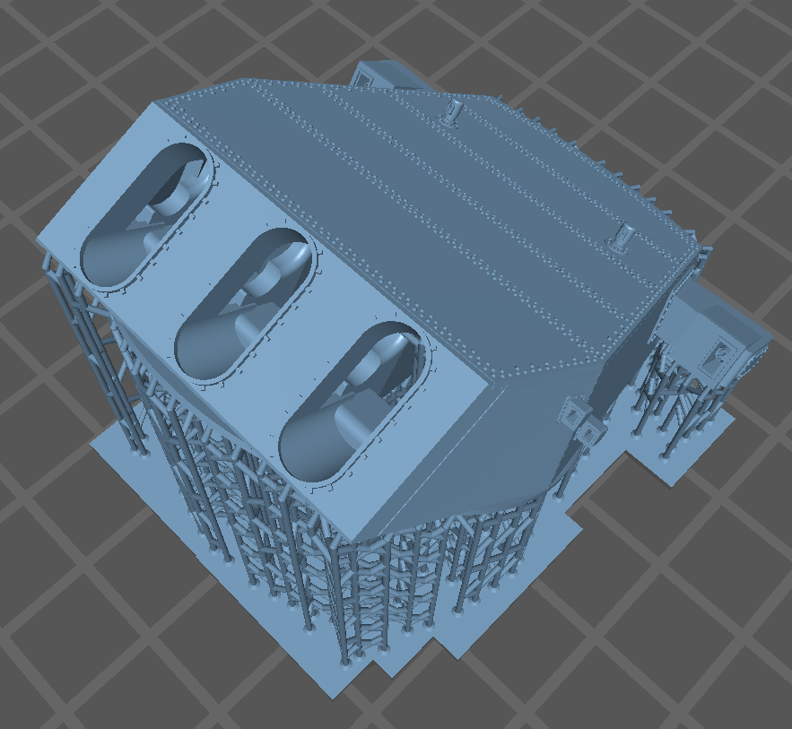1:350 USN 18 inch turrets, 18 inch tripple turret, 18 inch twin turret, US navy