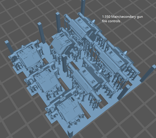 1:350, 1:200 Russian Navy weapons, UDSSR Navy, Russische Marinewaffen, 3D printed kits, accessories