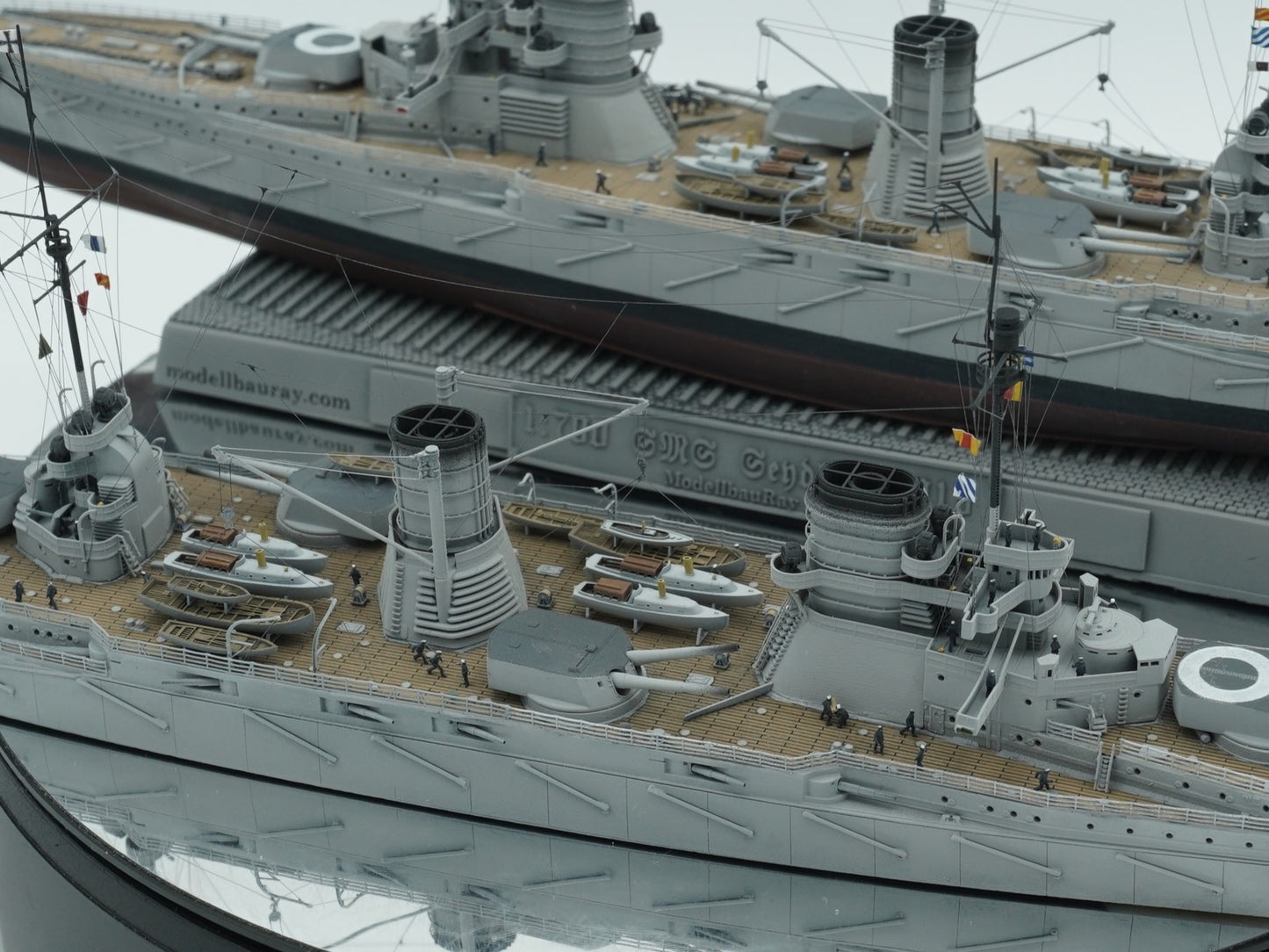 1:700 German Battlecruiser SMS Seydlitz, Full Hull, WaterLine, 3d printed, resin model, SMS Seydlitz model