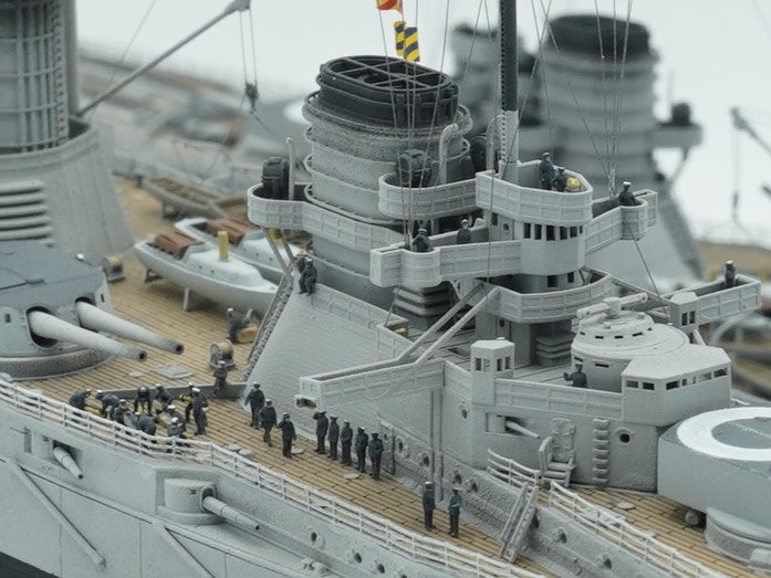 1:700 German Battlecruiser SMS Seydlitz, Full Hull, WaterLine, 3d printed, resin model, SMS Seydlitz model