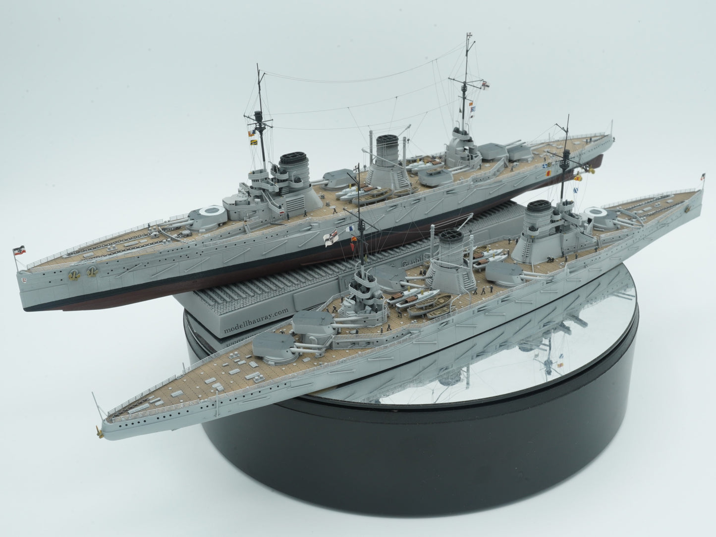 1:700 German Battlecruiser SMS Seydlitz, Full Hull, WaterLine, 3d printed, resin model, SMS Seydlitz model