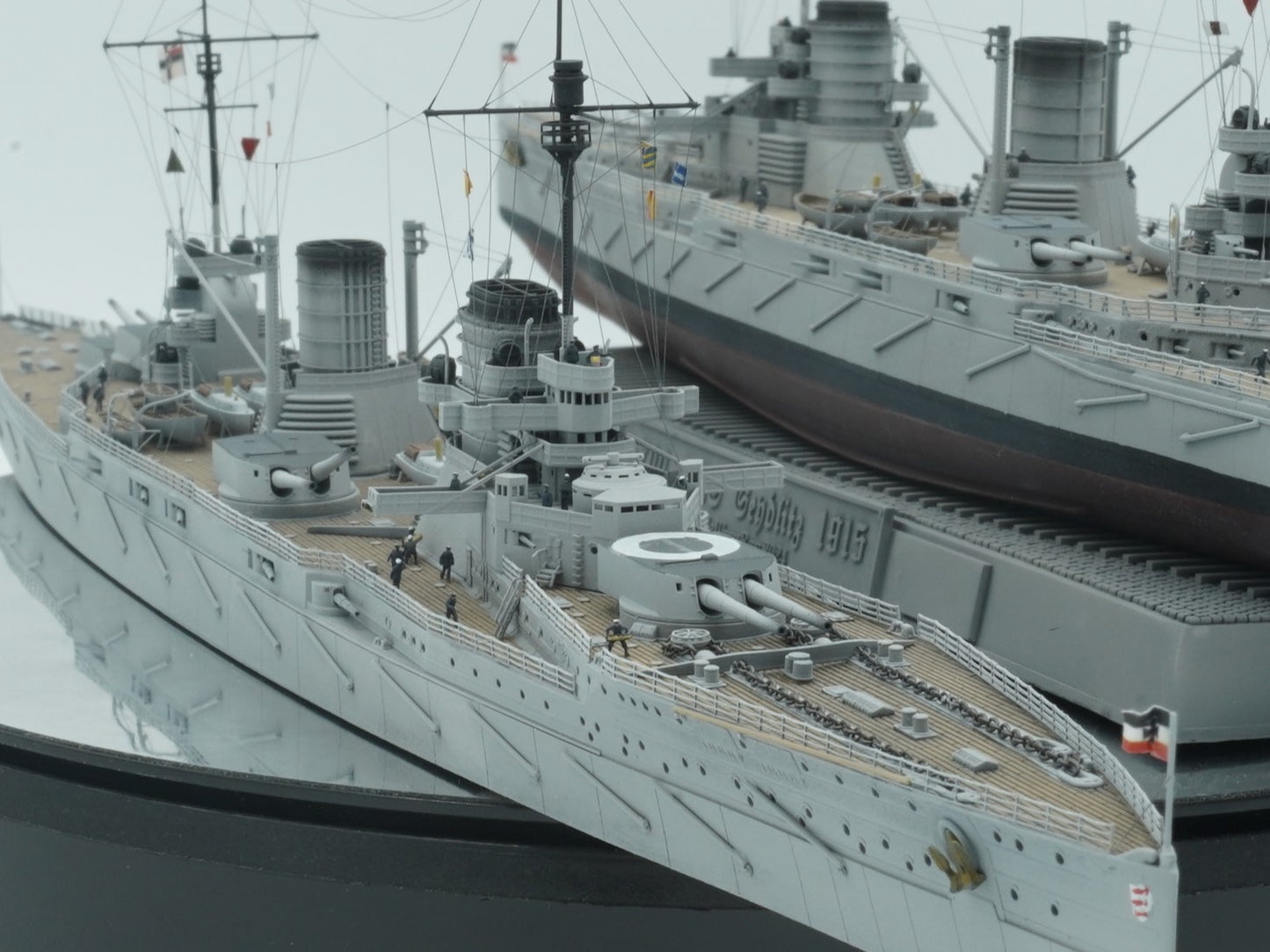 1:700 German Battlecruiser SMS Seydlitz, Full Hull, WaterLine, 3d printed, resin model, SMS Seydlitz model