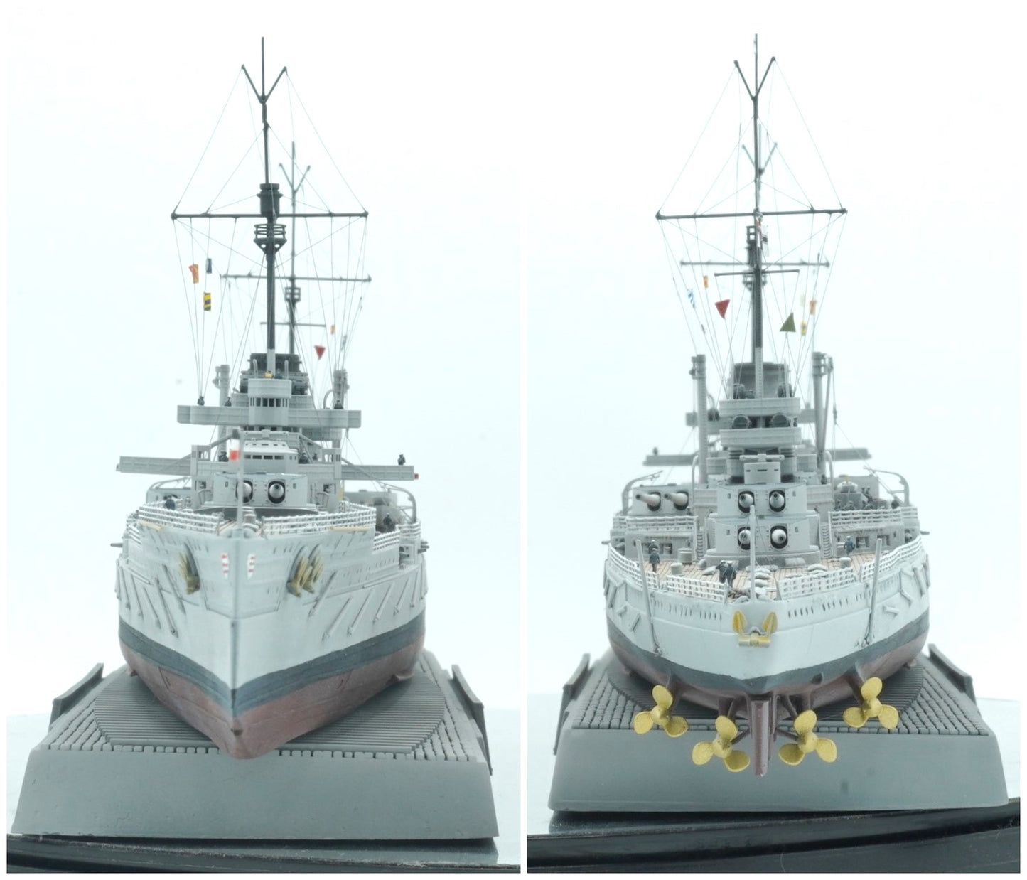 1:700 German Battlecruiser SMS Seydlitz, Full Hull, WaterLine, 3d printed, resin model, SMS Seydlitz model