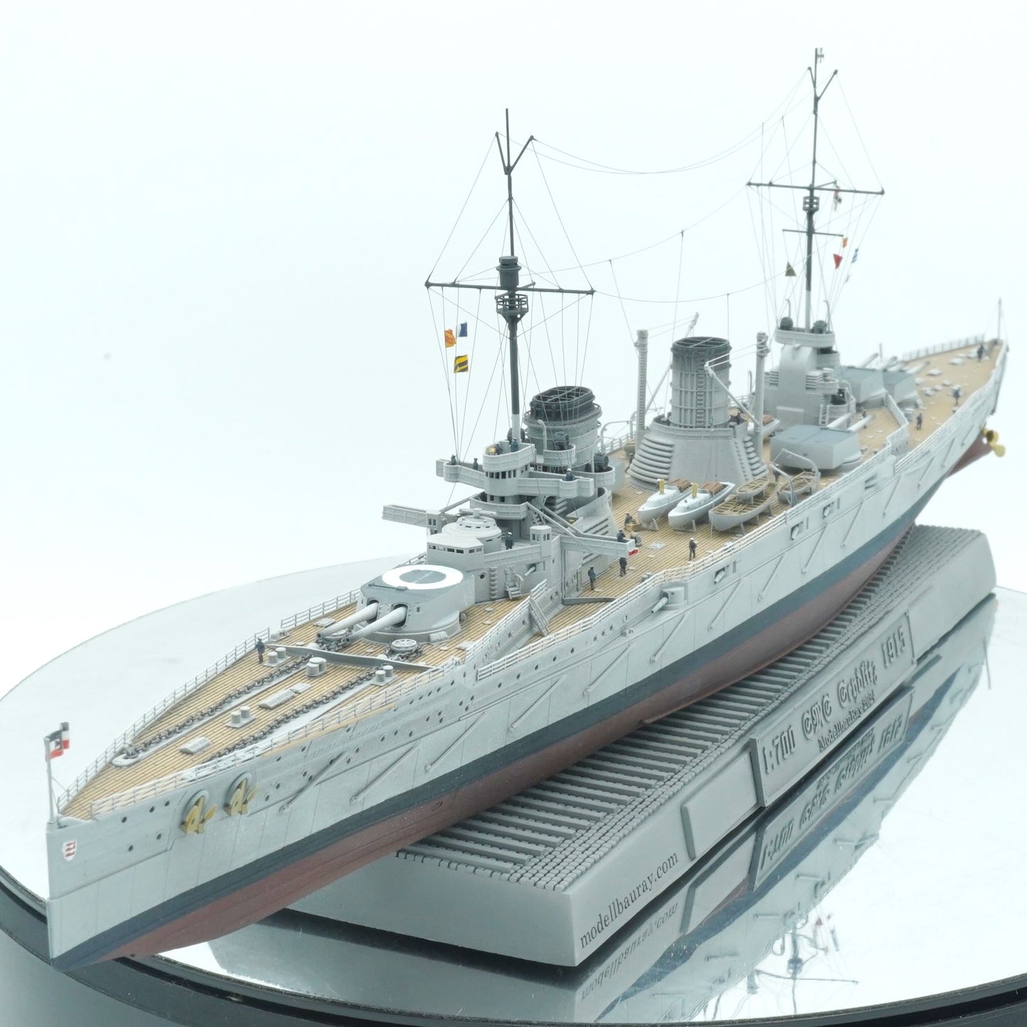 1:700 German Battlecruiser SMS Seydlitz, Full Hull, WaterLine, 3d printed, resin model, SMS Seydlitz model