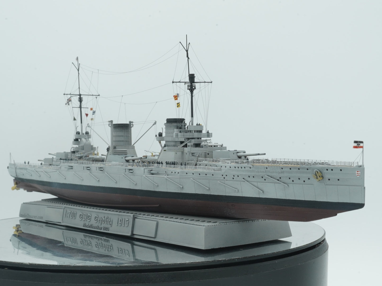 1:700 German Battlecruiser SMS Seydlitz, Full Hull, WaterLine, 3d printed, resin model, SMS Seydlitz model