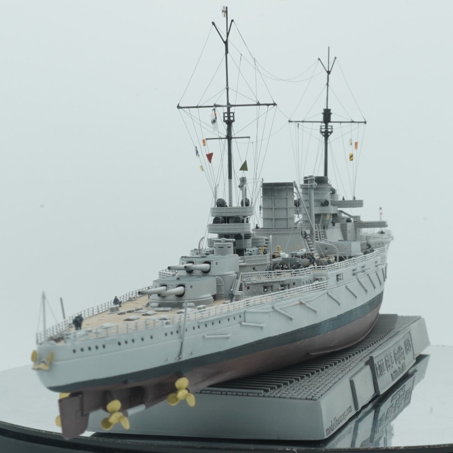 1:700 German Battlecruiser SMS Seydlitz, Full Hull, WaterLine, 3d printed, resin model, SMS Seydlitz model