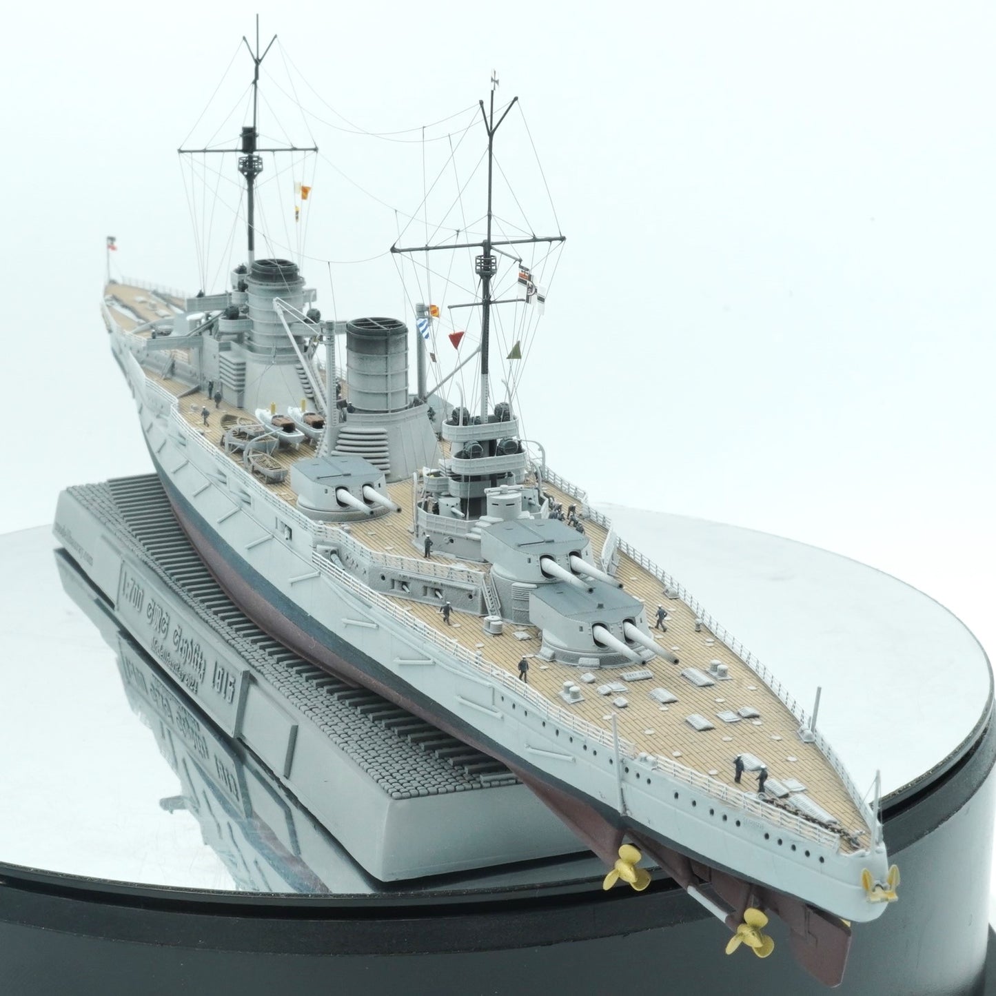 1:700 German Battlecruiser SMS Seydlitz, Full Hull, WaterLine, 3d printed, resin model, SMS Seydlitz model