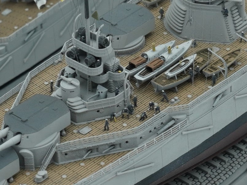 1:700 German Battlecruiser SMS Seydlitz, Full Hull, WaterLine, 3d printed, resin model, SMS Seydlitz model