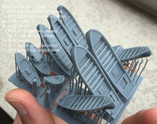 1:700 1:350 USN motor boat, steamer kit, US navy, motor boat, steamer, 55 ft steamer, 35 ft motor boat, 40 ft motor boat, 26 ft motor boat