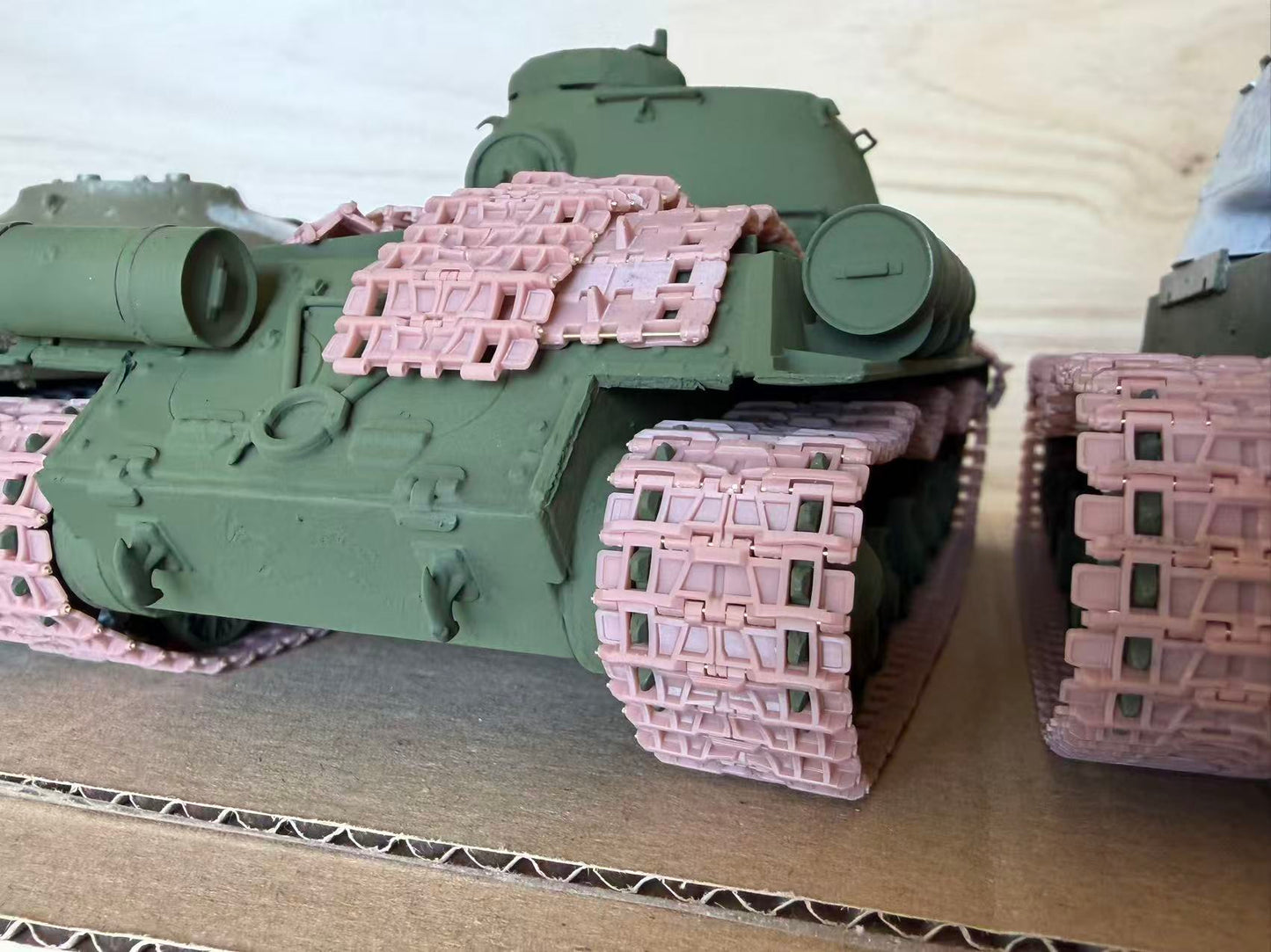 1:35 Russian heavy tank workable tracks, KV1, IS3, IS2, KV85, IS1, 3D printed