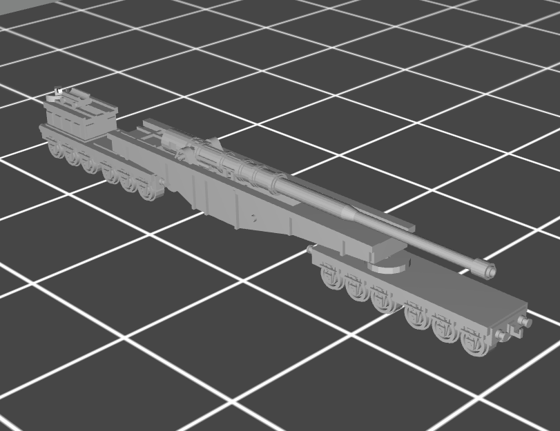 1:350 Train kit, train, Schwerer Gustav Railway Gun, K5 railway gun, train, BR86, shipyard train