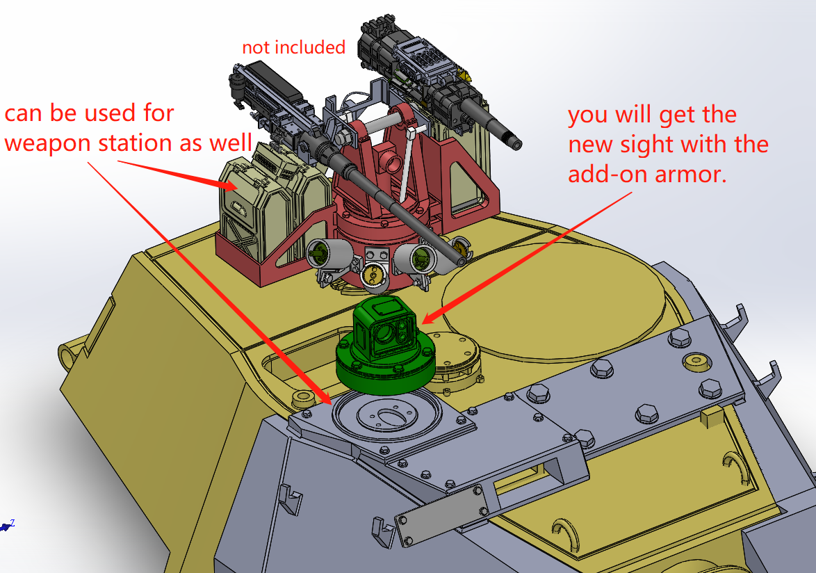 1:35 King Tiger MBT project, add-on armor v2022, What if