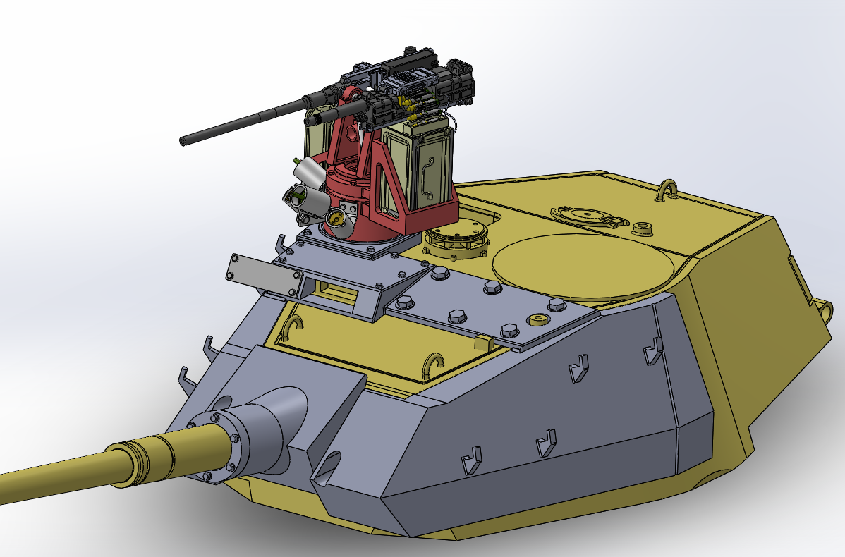 1:35 King Tiger MBT project, add-on armor v2022, What if