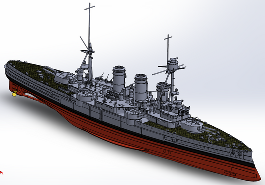 1:700 Greek cruiser Georgios Averoff, 1914, 1943, RHN Georgios Averof, Hellenic Navy, Γεώργιος Αβέρωφ θωρακισμένο καταδρομικό, Georgios Averoff