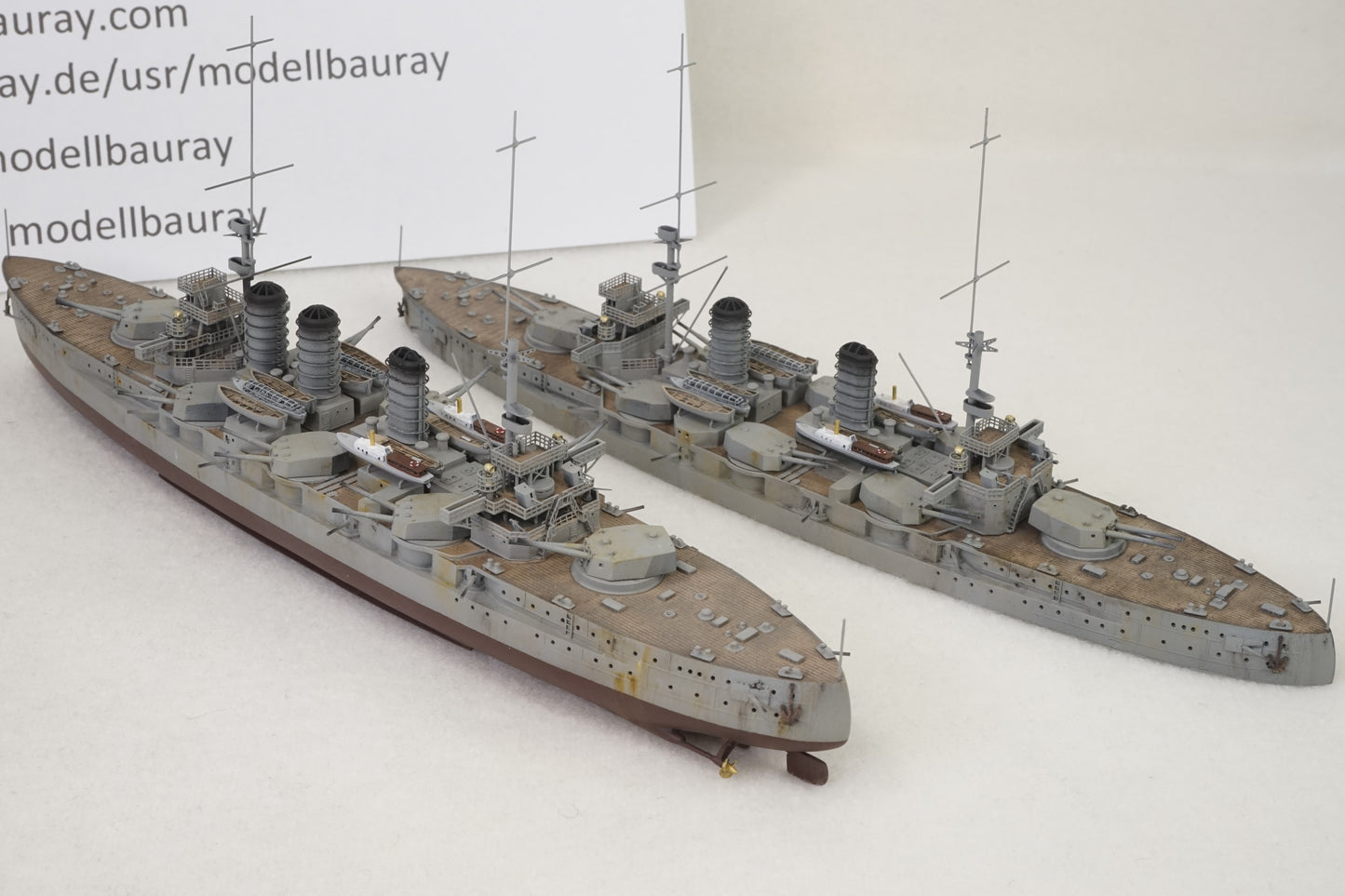 1:700 IJN Satsuma-Aki, pre-dreadnought battleship, resin, 3D printed kit, waterline, full hull