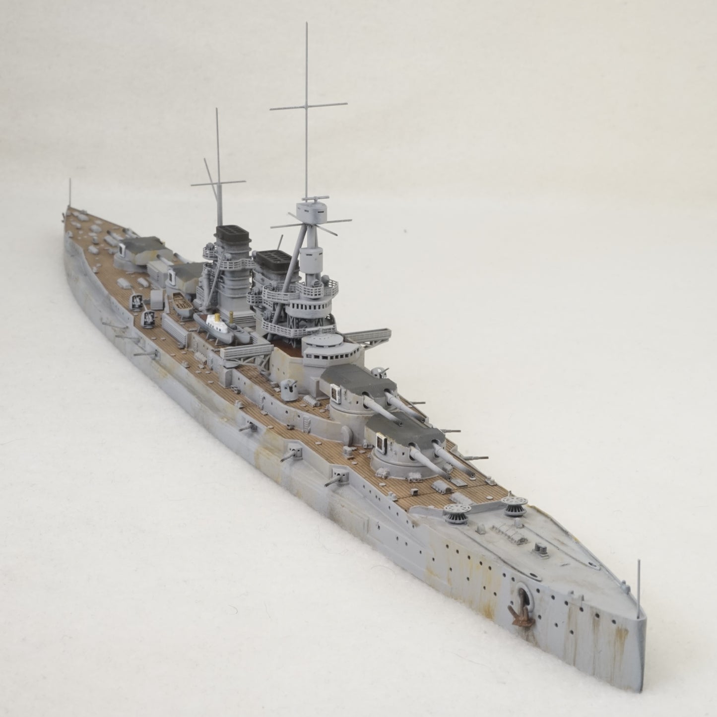 1:700 SMS Mackensen, german battlecruiser, WWI, resin, 3D printed kit, Full hull, waterline, bayern class gun house