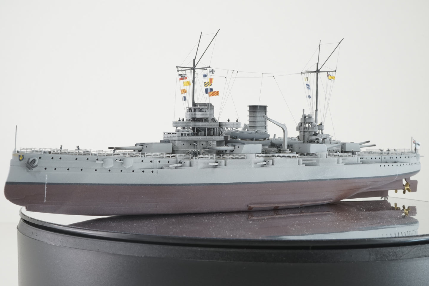 1:700 SMS Nassau, German battleship, WWI, resin, 3D printed kit, Waterline, Full Hull