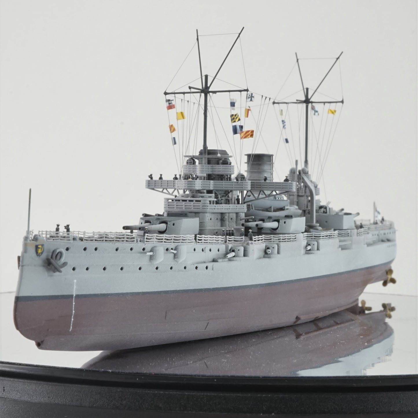 1:700 SMS Nassau, German battleship, WWI, resin, 3D printed kit, Waterline, Full Hull