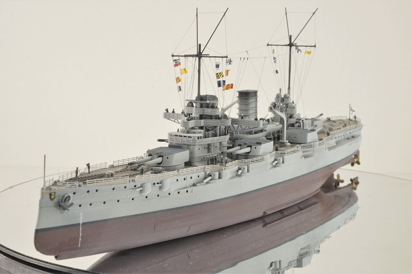 1:700 SMS Nassau, German battleship, WWI, resin, 3D printed kit, Waterline, Full Hull