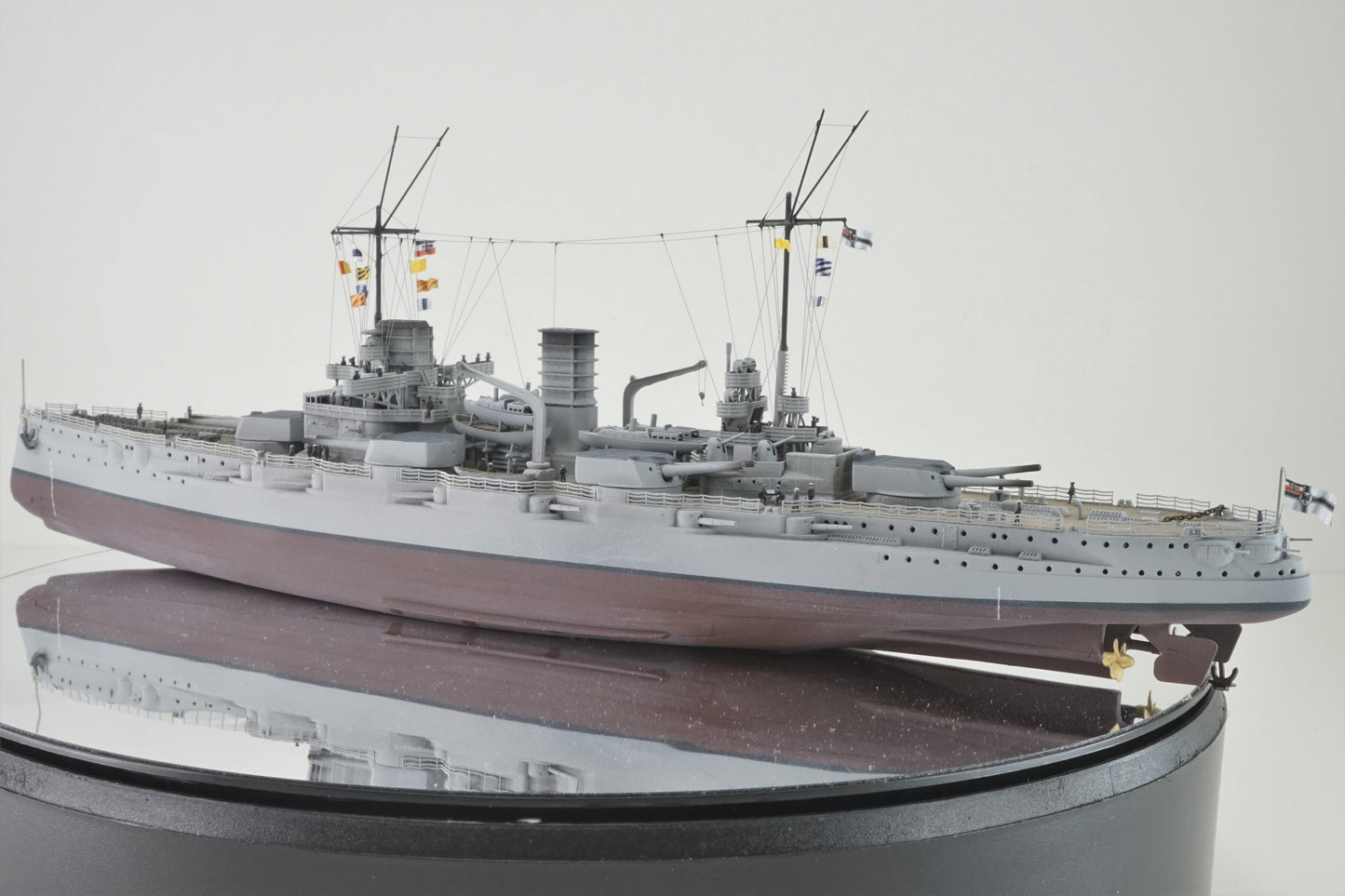 1:700 SMS Nassau, German battleship, WWI, resin, 3D printed kit, Waterline, Full Hull