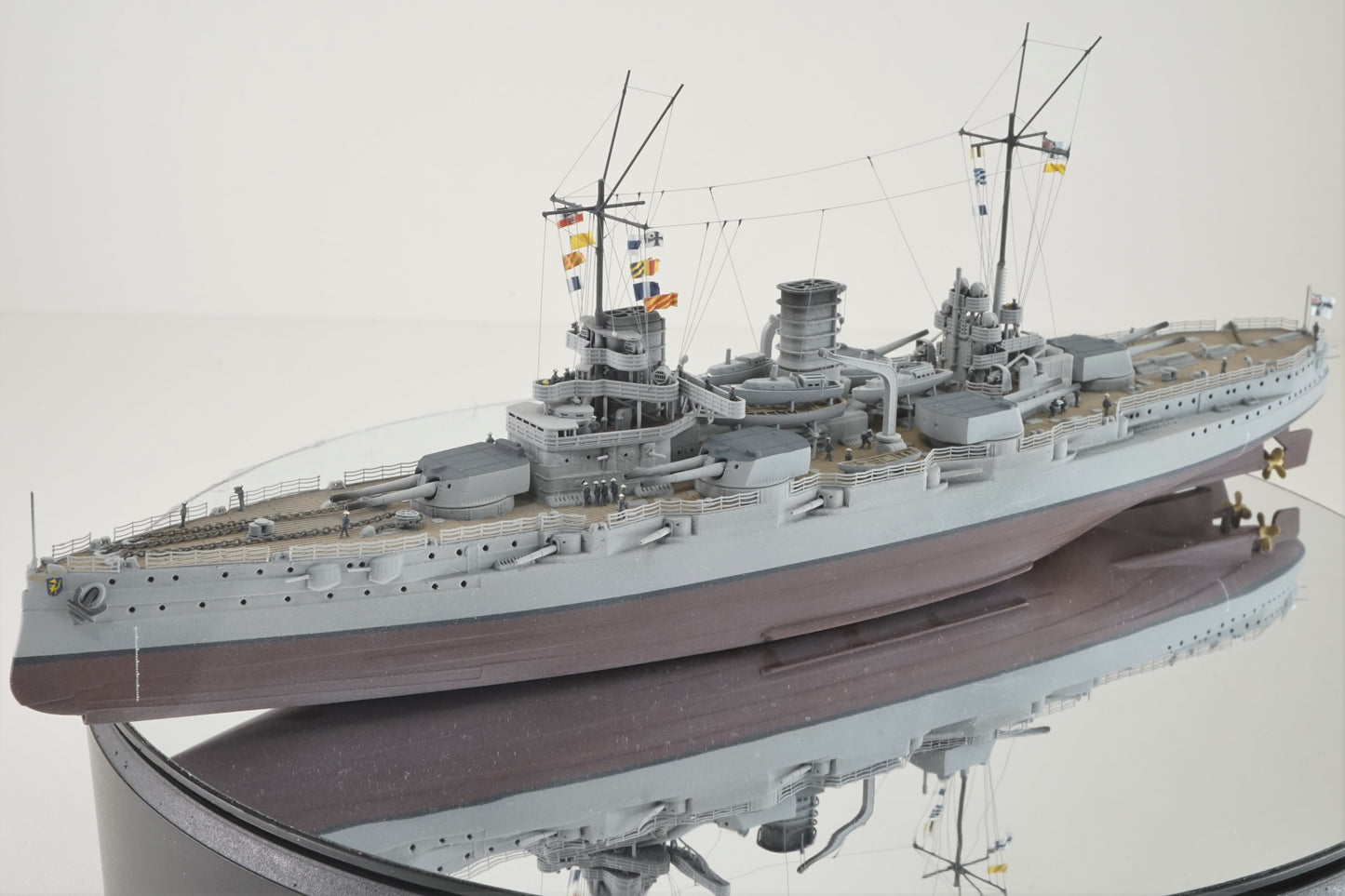 1:700 SMS Nassau, German battleship, WWI, resin, 3D printed kit, Waterline, Full Hull