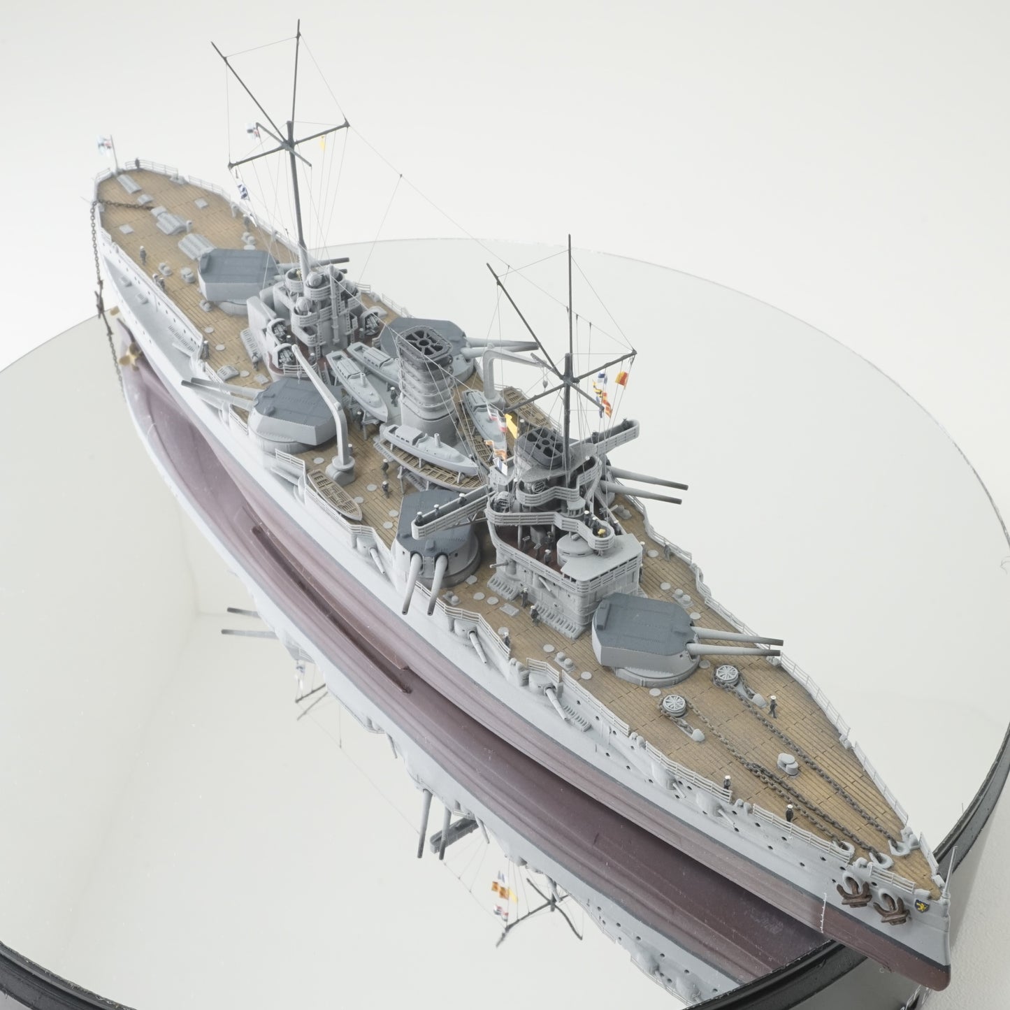 1:700 SMS Nassau, German battleship, WWI, resin, 3D printed kit, Waterline, Full Hull