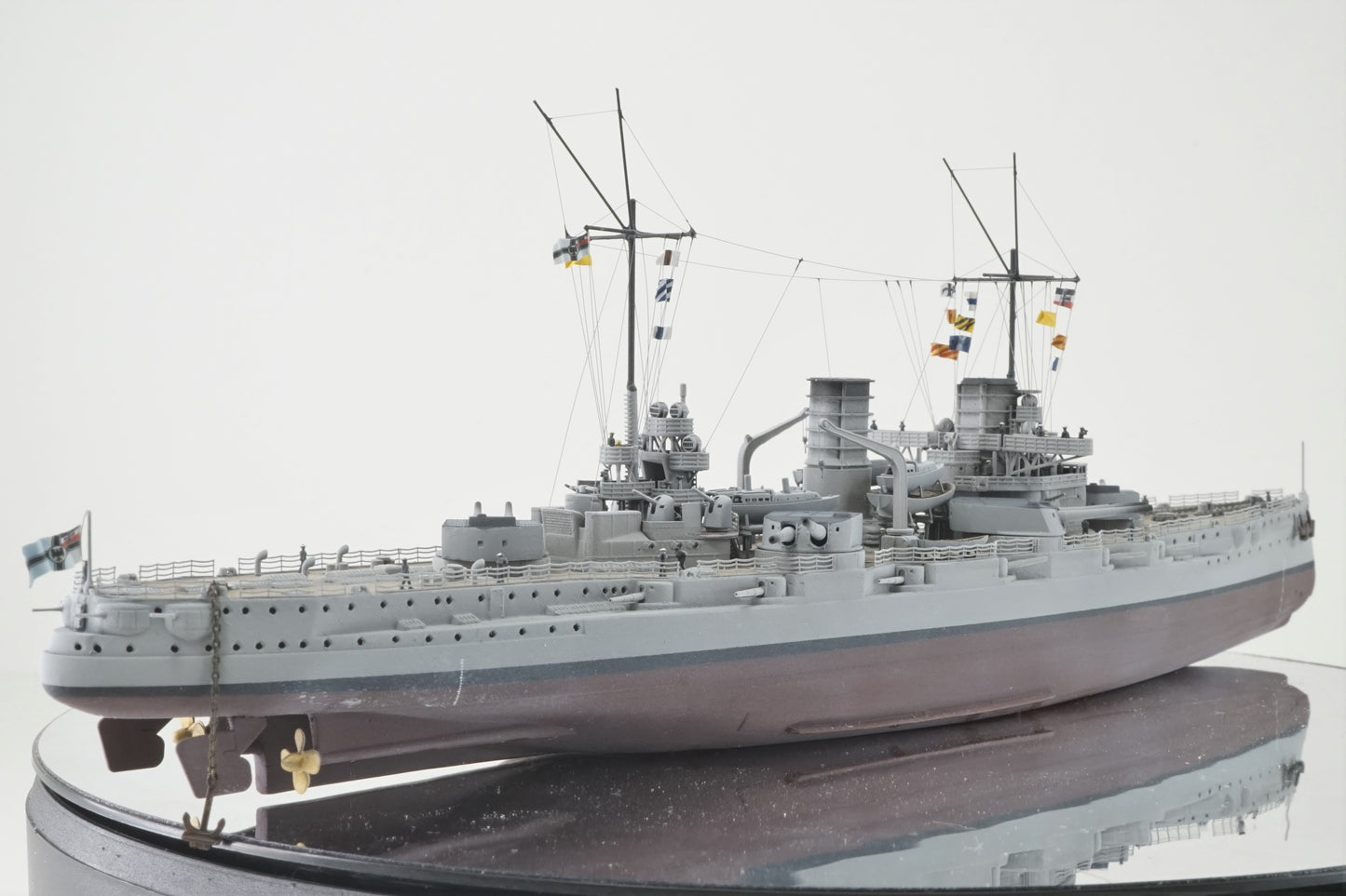 1:700 SMS Nassau, German battleship, WWI, resin, 3D printed kit, Waterline, Full Hull