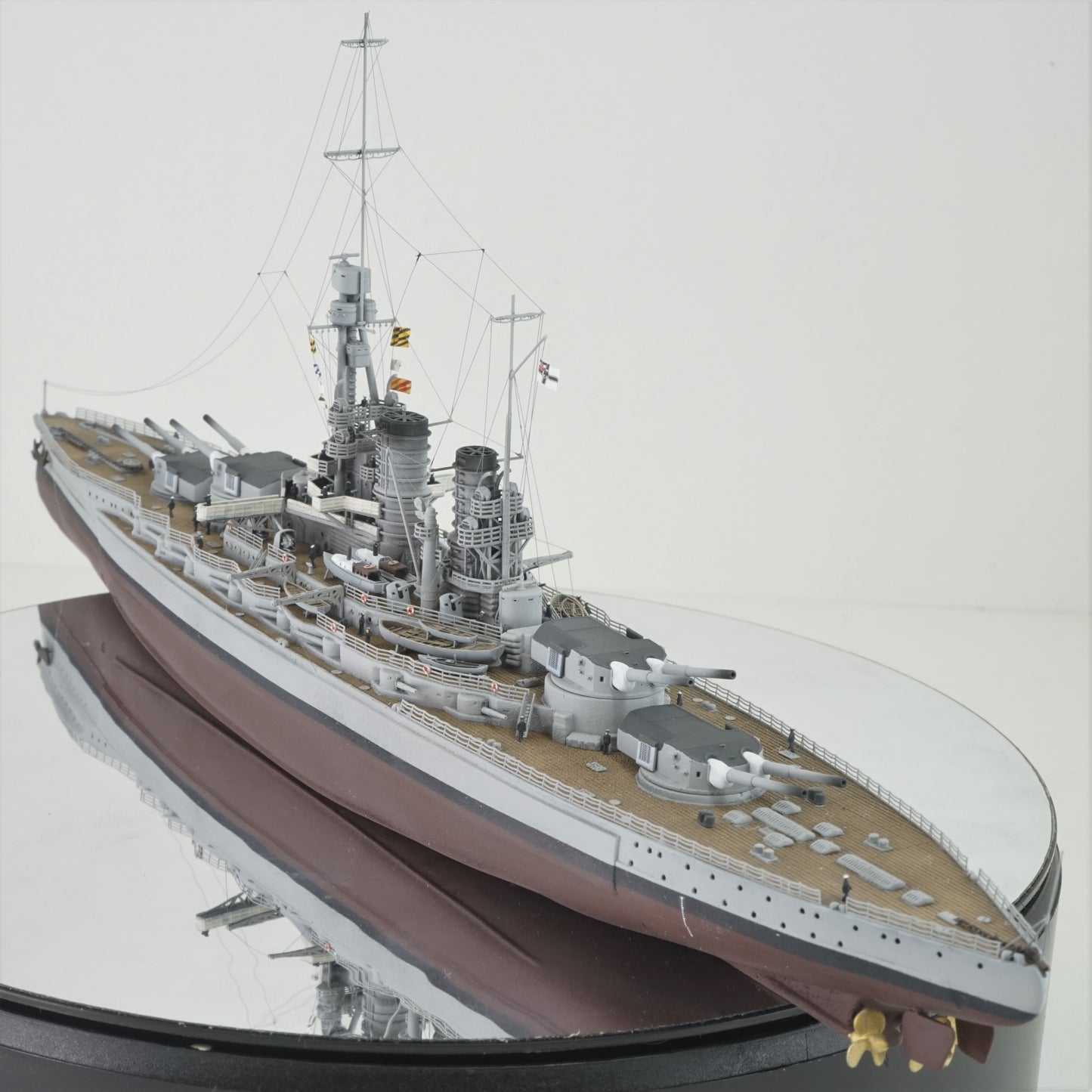 1:700 SMS Bayern 1915, SMS Baden 1918, german battleship, 3d printed kits, resin