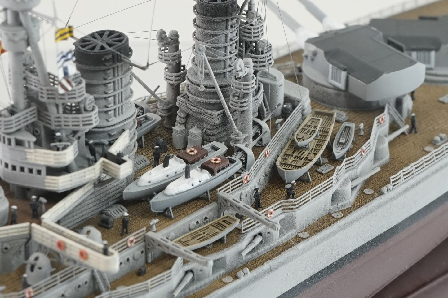 1:700 SMS Bayern 1915, SMS Baden 1918, german battleship, 3d printed kits, resin