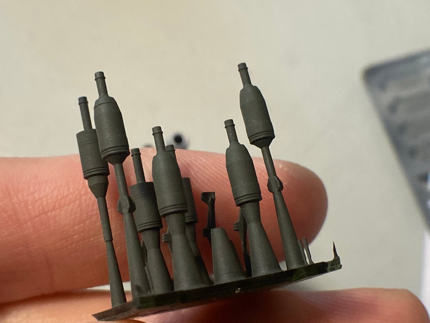 1:35 German 120 mm Ammunition set, for Bundeswehr Tanks, case and warhead, 3D printed, HE, HEAT, APFSDS