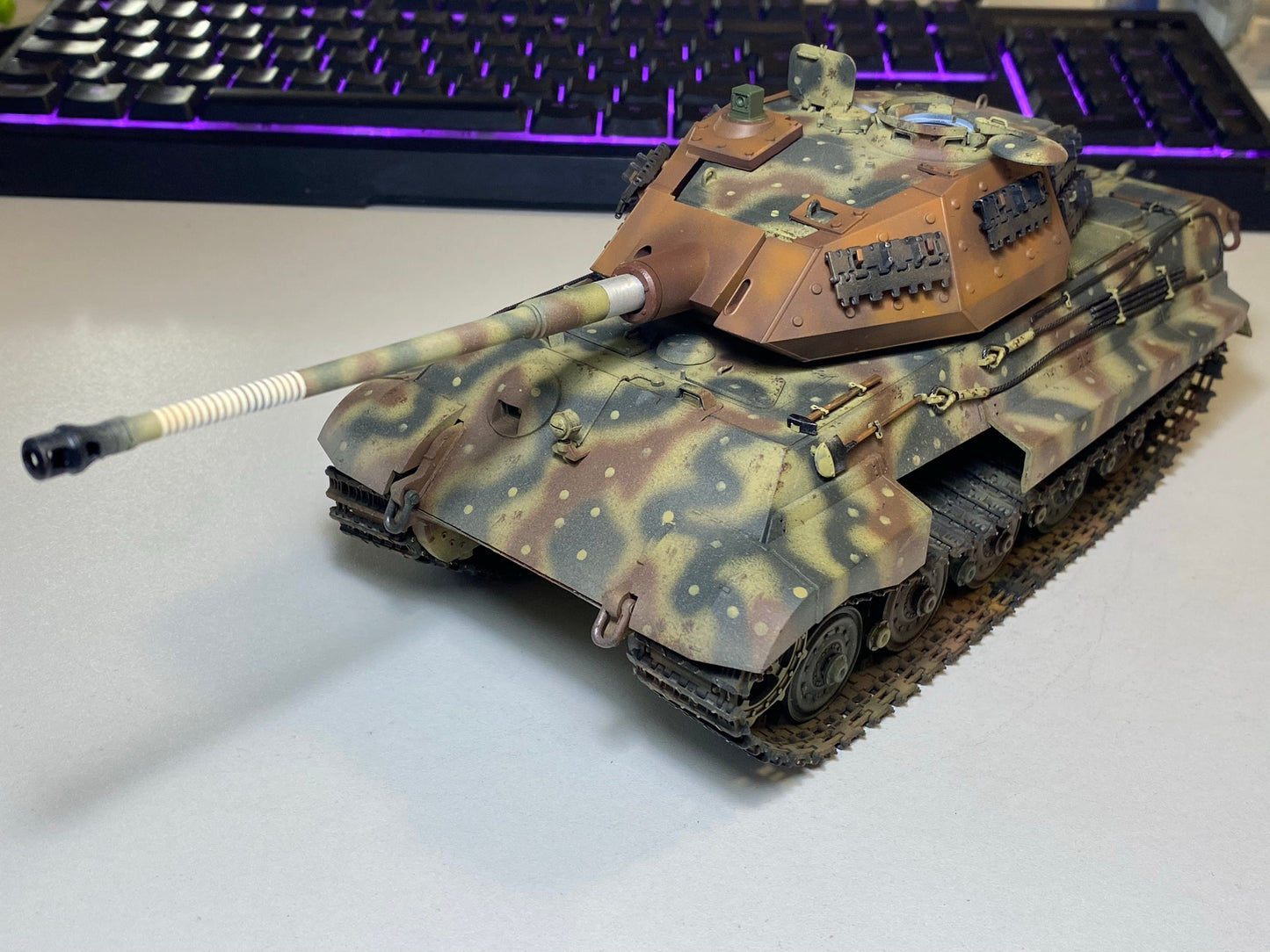 1:35, 1:72, 1:48 King Tiger add-on armor, Königstiger, what if, 21st century modernization, v2019