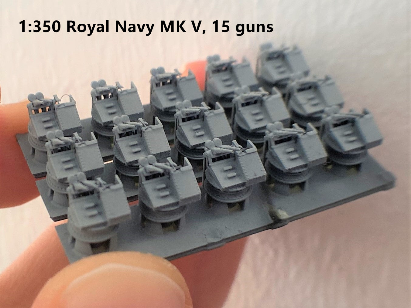 1:700, 1:350 Oerlikon autocannon, Oerlikon gun Royal Navy MK V, 3D printed