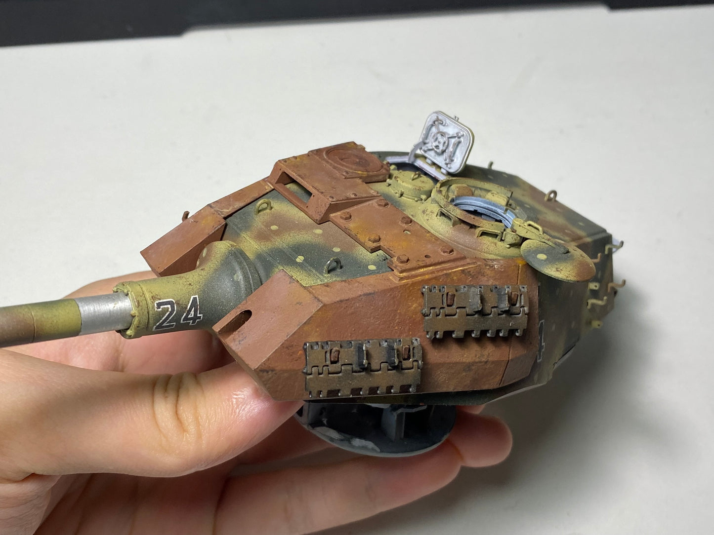 1:35 King Tiger MBT project, add-on armor v2022, What if