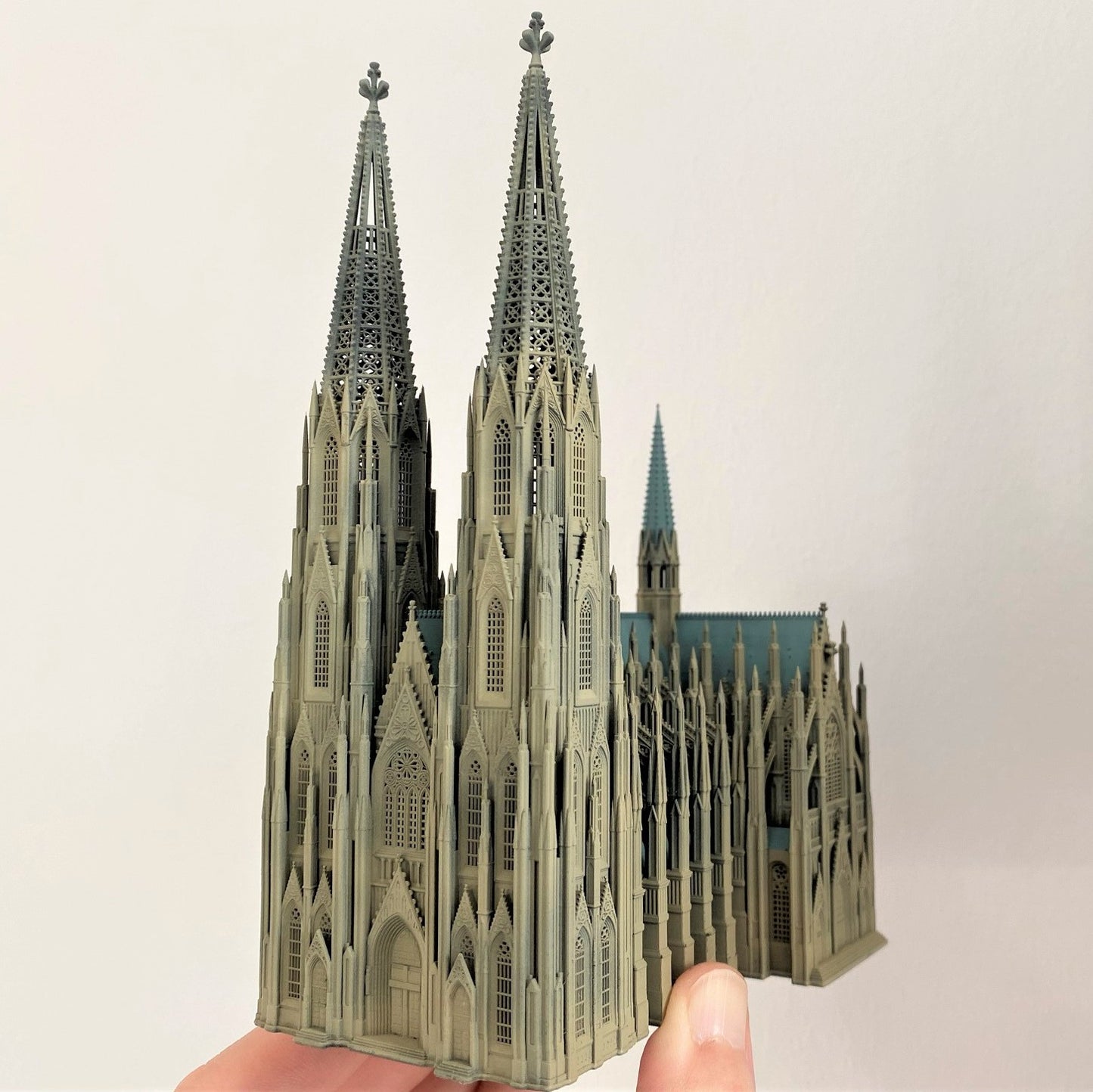 1:1000, 1:1250 Köln Dom, cologne cathedral, 3D printed kit, luck collector, assembly is not needed, Glückssammler, montage ist nicht erforderlich