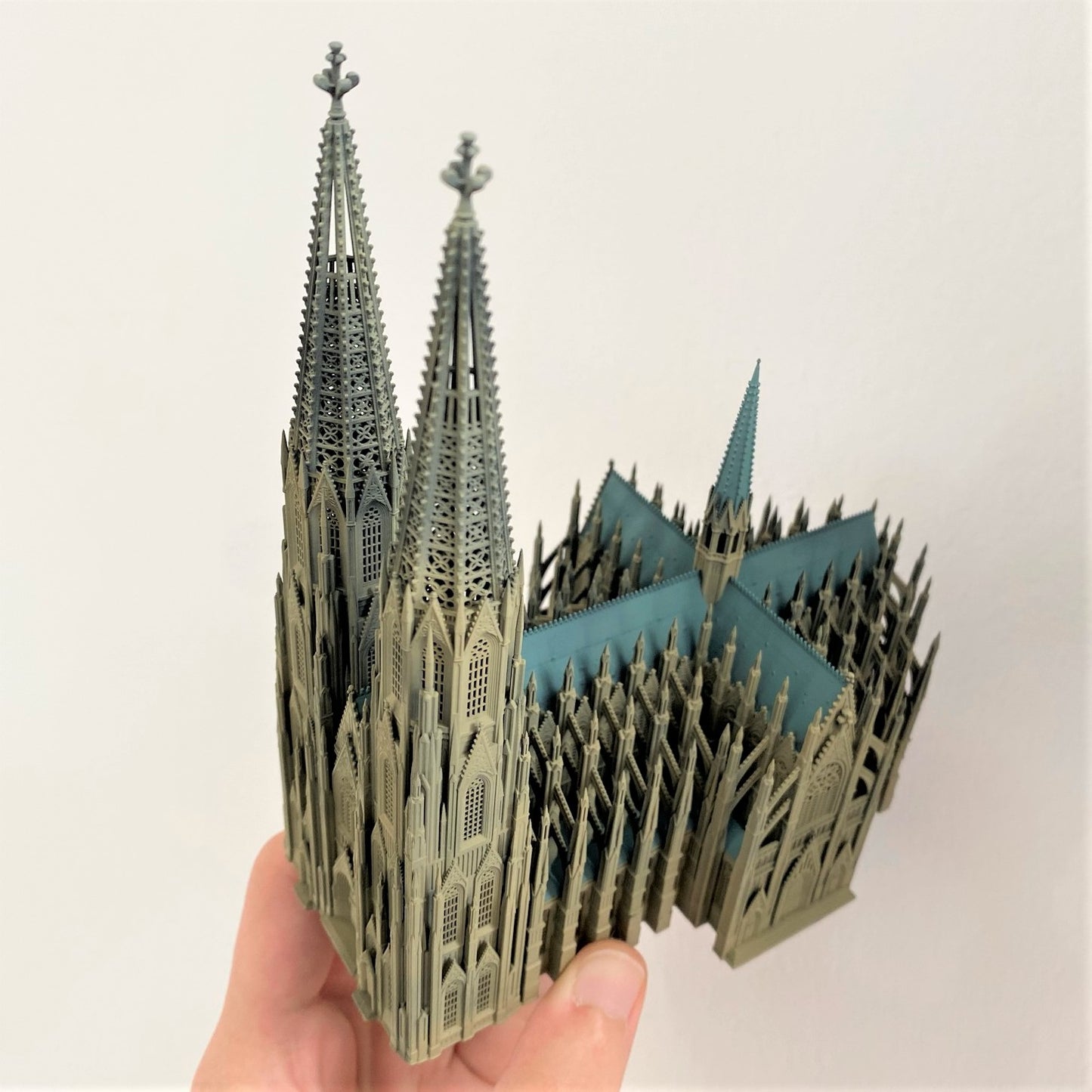 1:1000, 1:1250 Köln Dom, cologne cathedral, 3D printed kit, luck collector, assembly is not needed, Glückssammler, montage ist nicht erforderlich