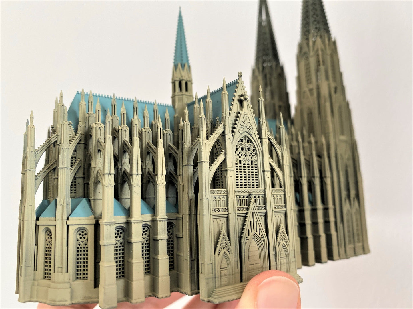 1:1000, 1:1250 Köln Dom, cologne cathedral, 3D printed kit, luck collector, assembly is not needed, Glückssammler, montage ist nicht erforderlich