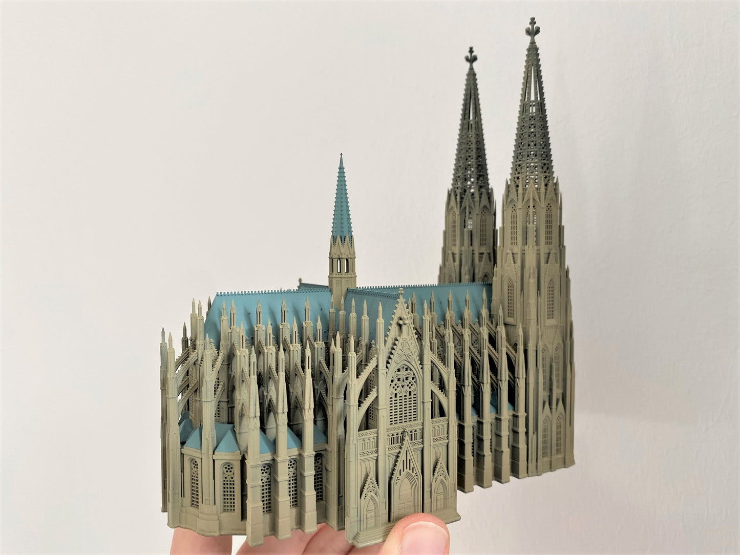 1:1000, 1:1250 Köln Dom, cologne cathedral, 3D printed kit, luck collector, assembly is not needed, Glückssammler, montage ist nicht erforderlich