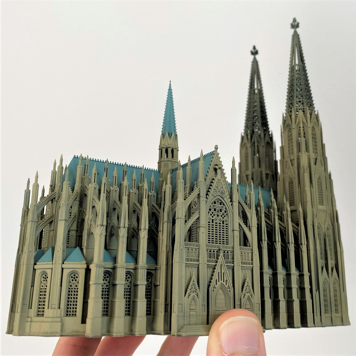 1:1000, 1:1250 Köln Dom, cologne cathedral, 3D printed kit, luck collector, assembly is not needed, Glückssammler, montage ist nicht erforderlich