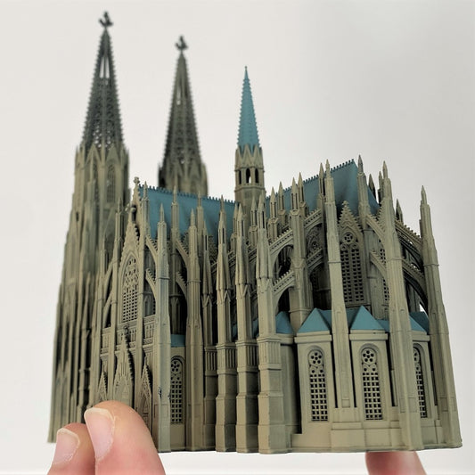 1:1000, 1:1250 Köln Dom, cologne cathedral, 3D printed kit, luck collector, assembly is not needed, Glückssammler, montage ist nicht erforderlich