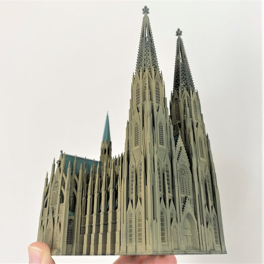 1:1000, 1:1250 Köln Dom, cologne cathedral, 3D printed kit, luck collector, assembly is not needed, Glückssammler, montage ist nicht erforderlich