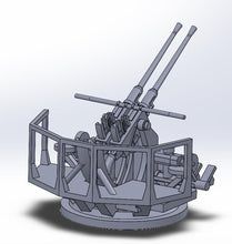 Load image into Gallery viewer, 1:700 16×Bofors gun, Bofors quad mount, Bofors twin mount, singel mount, UK MK V, 70-K
