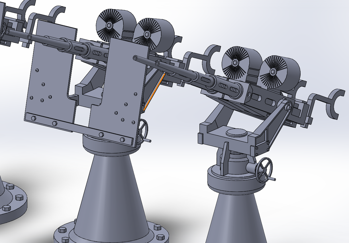 1:700, 1:350 Oerlikon autocannon, Oerlikon gun Royal Navy MK V, 3D printed